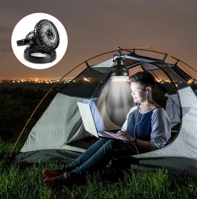 Multifunctional LED Lantern With Fan